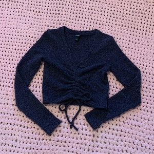 Soft long sleeve crop top